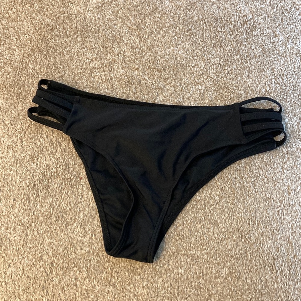 Black Bikini Bottoms, Women’s Small